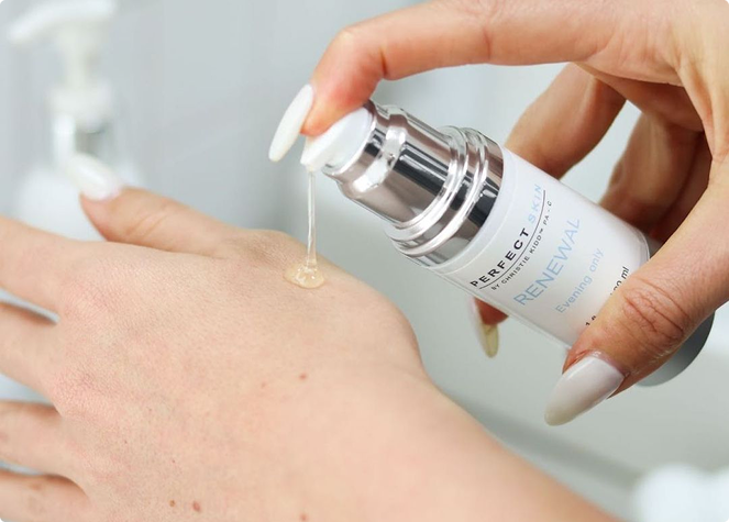 How Christie Uses Renewal Serum